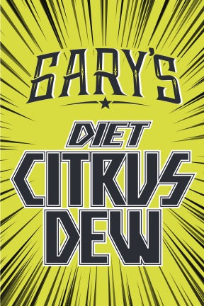 Gary's Diet Citrus Dew - 3 Gallon BIB