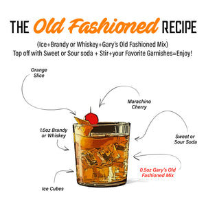 Gary's Classic Muddled Old Fashioned Mix (32 FLOZ)